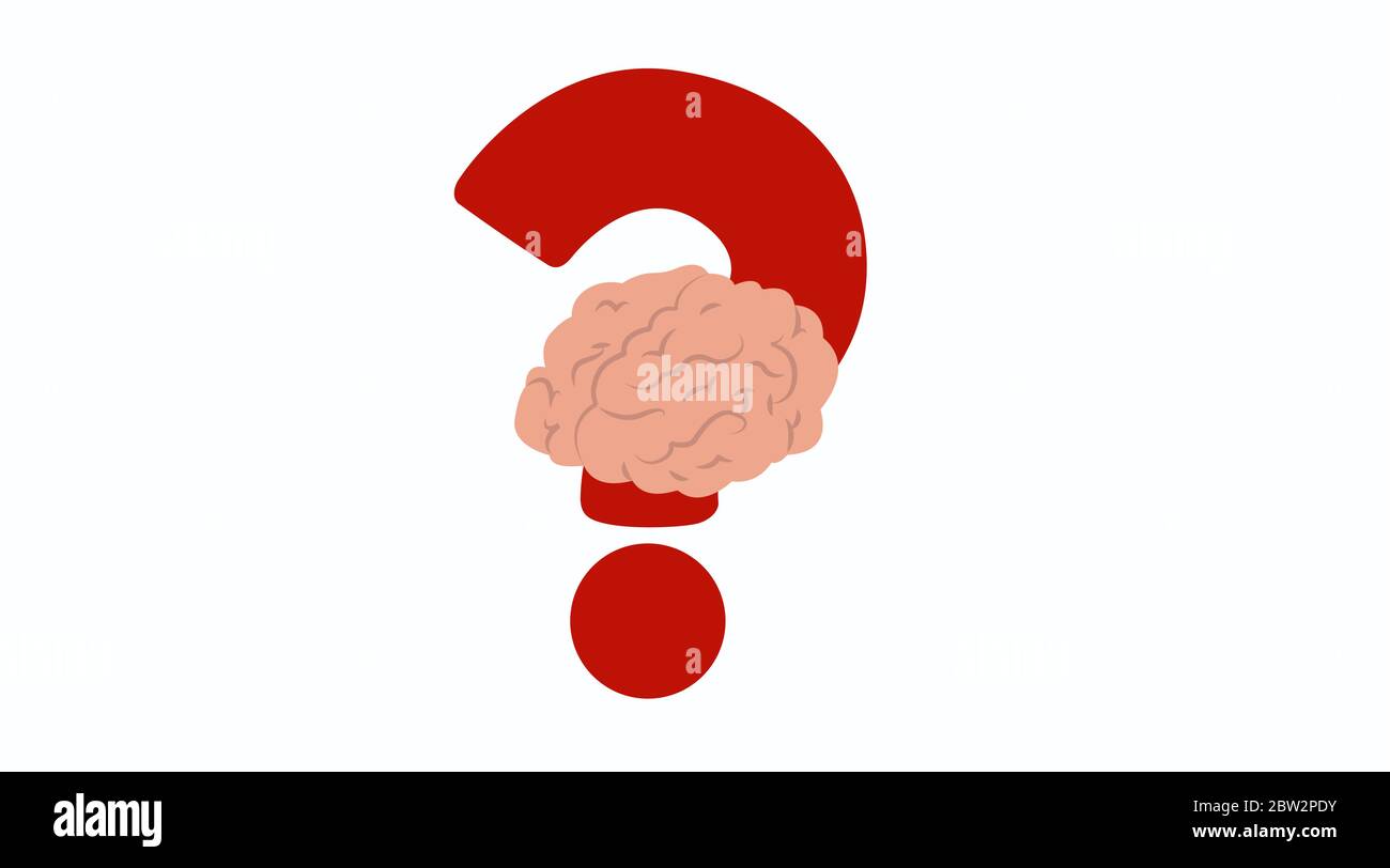 Vector Isolated Illustration of Alzheimer Stock Vector Image & Art - Alamy