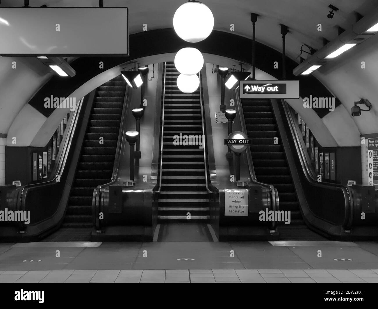 tube station, London Stock Photo