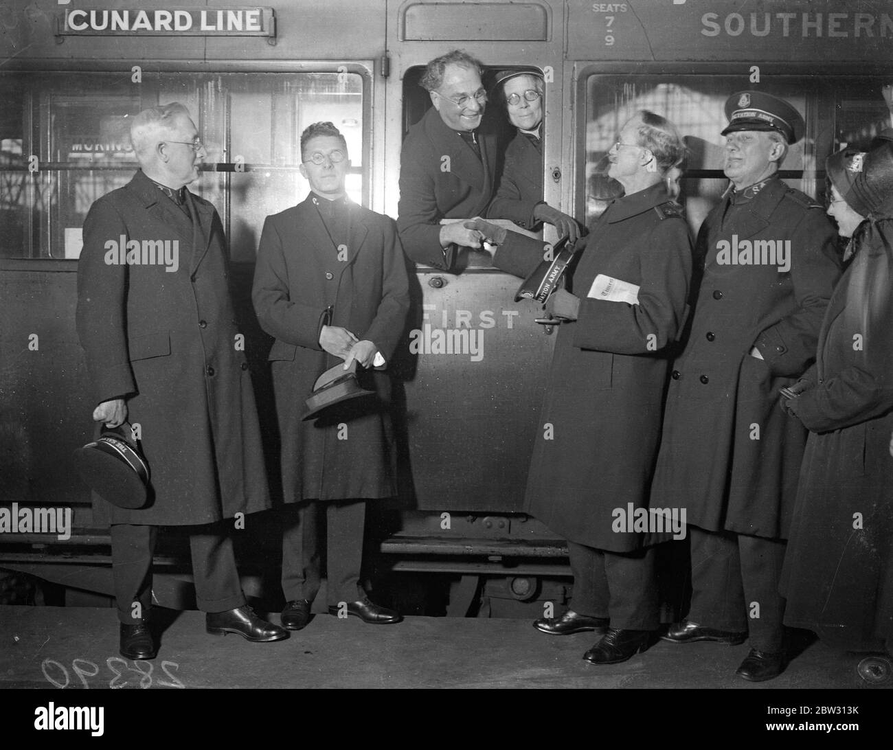 The salvation army commissioner Black and White Stock Photos & Images ...