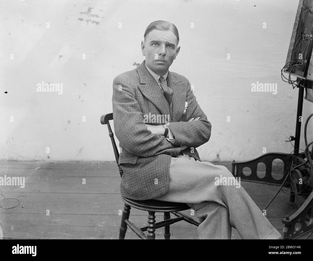 Mr Russell ( portrait ) . 1932 Stock Photo Alamy