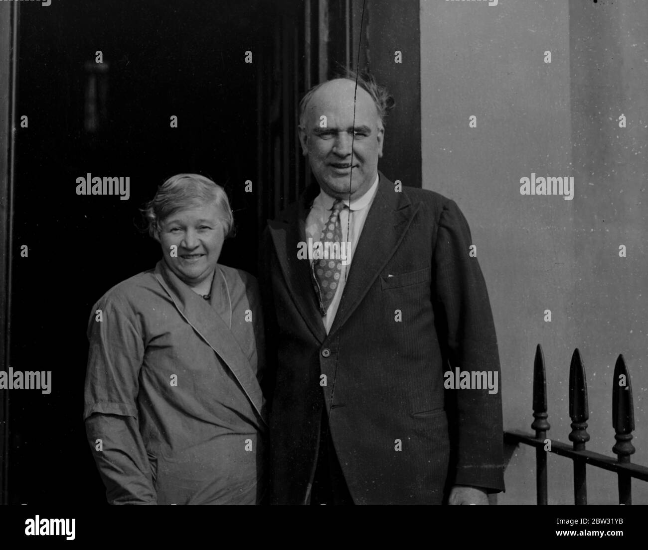 Prince of Wales at St Paul ' s Cathedral . 19 October 1932 Stock Photo