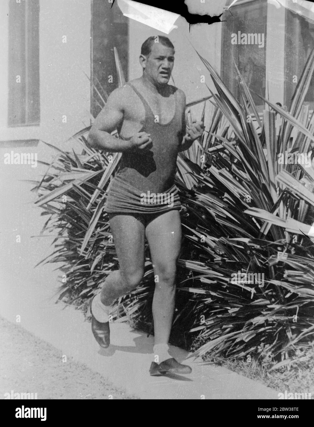 King Sevinsky the boxer, in training . 7 January 1934 30s, 30's, 1930s ...