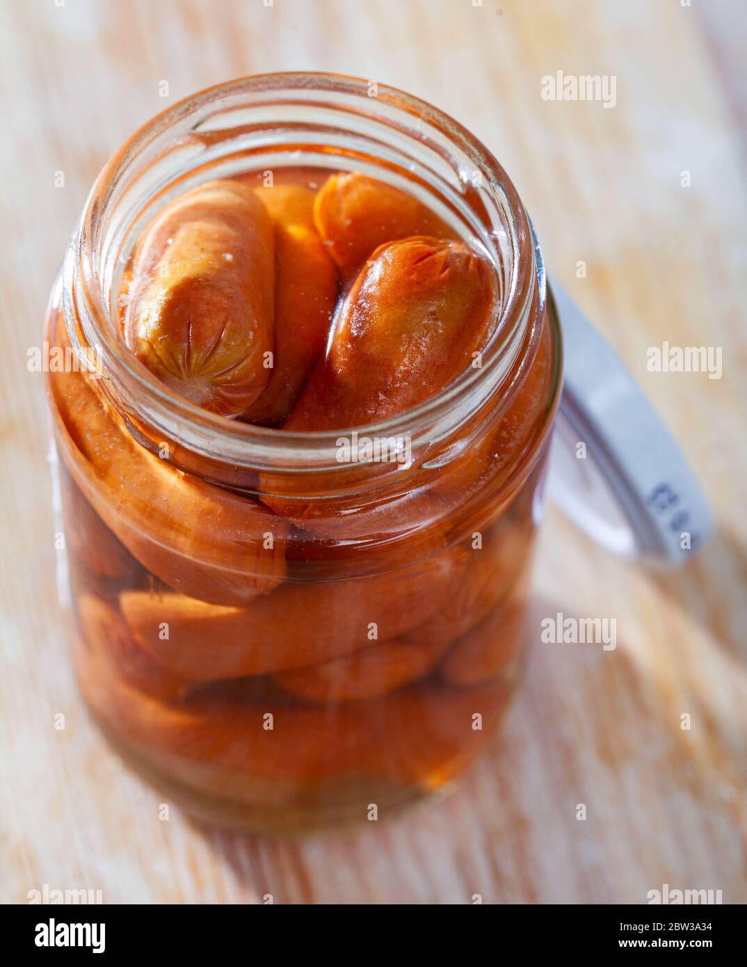 Hot dog sausage jar hires stock photography and images Alamy