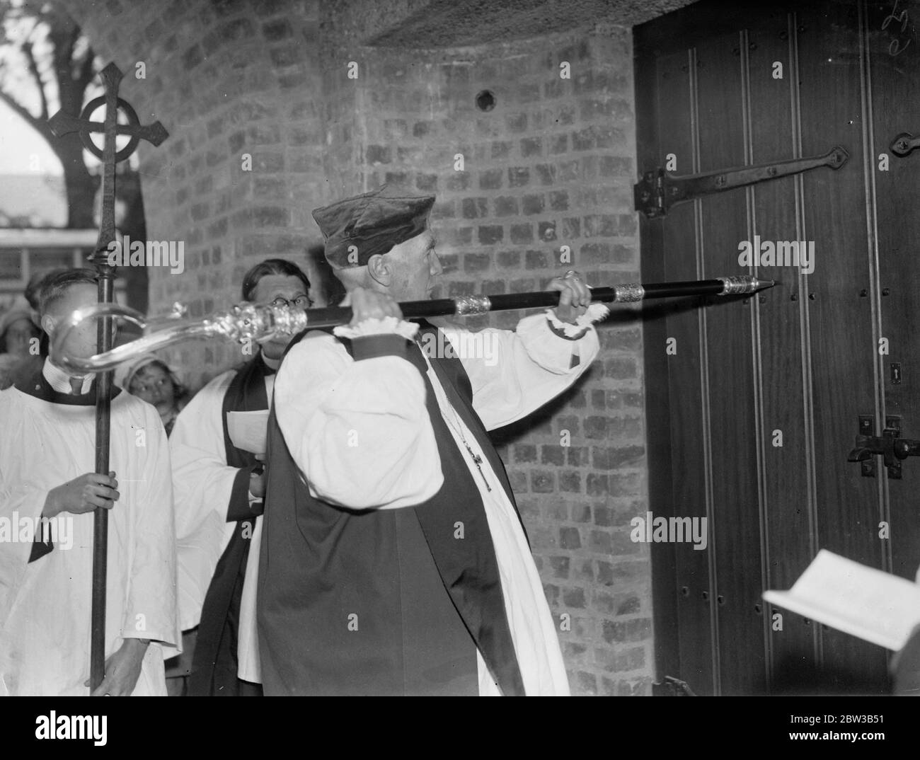 Bishop of London , Dr Winnington Ingram . 6 October 1934 . Stock Photo