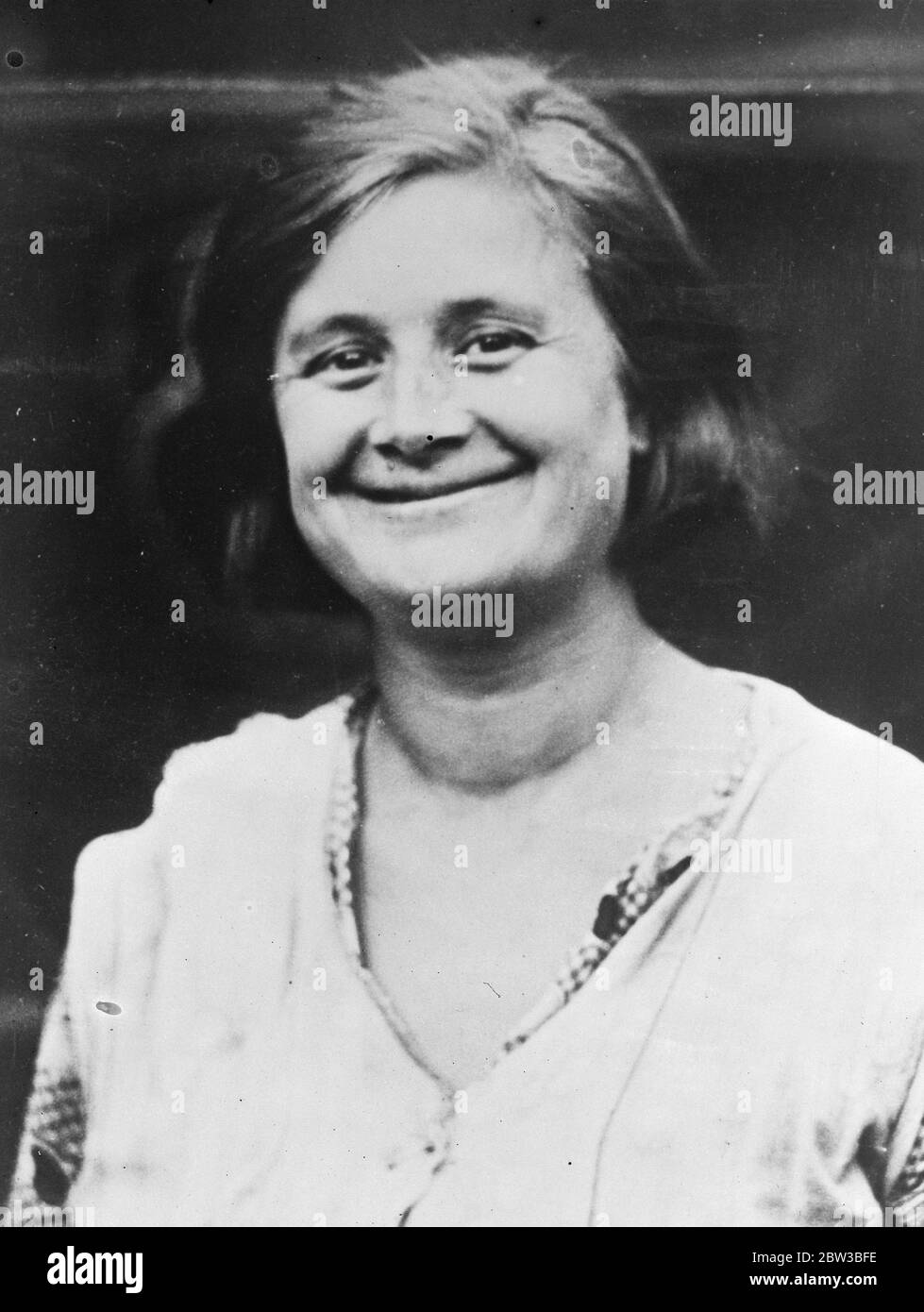Mrs Matthew Kenny , leader of Canada ' s ' Miller Birth Derby . ' . 18 October 1934 Stock Photo