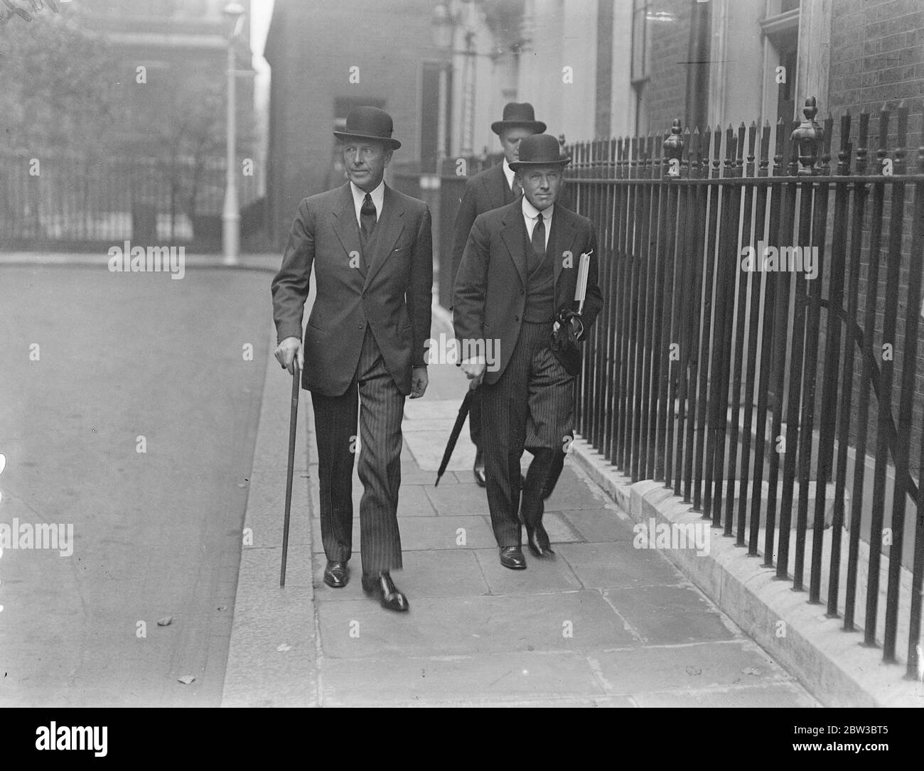 Sir Bolton Eyres Monzell , the British First Lord of the Admiralty . 23 October 1934 Stock Photo