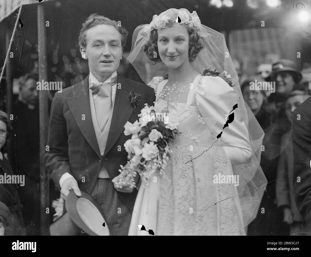 Crystal Herbert , daughter of A P Herbert , was married to the journalist , John Sleigh Pudney 30 October 1934 Stock Photo