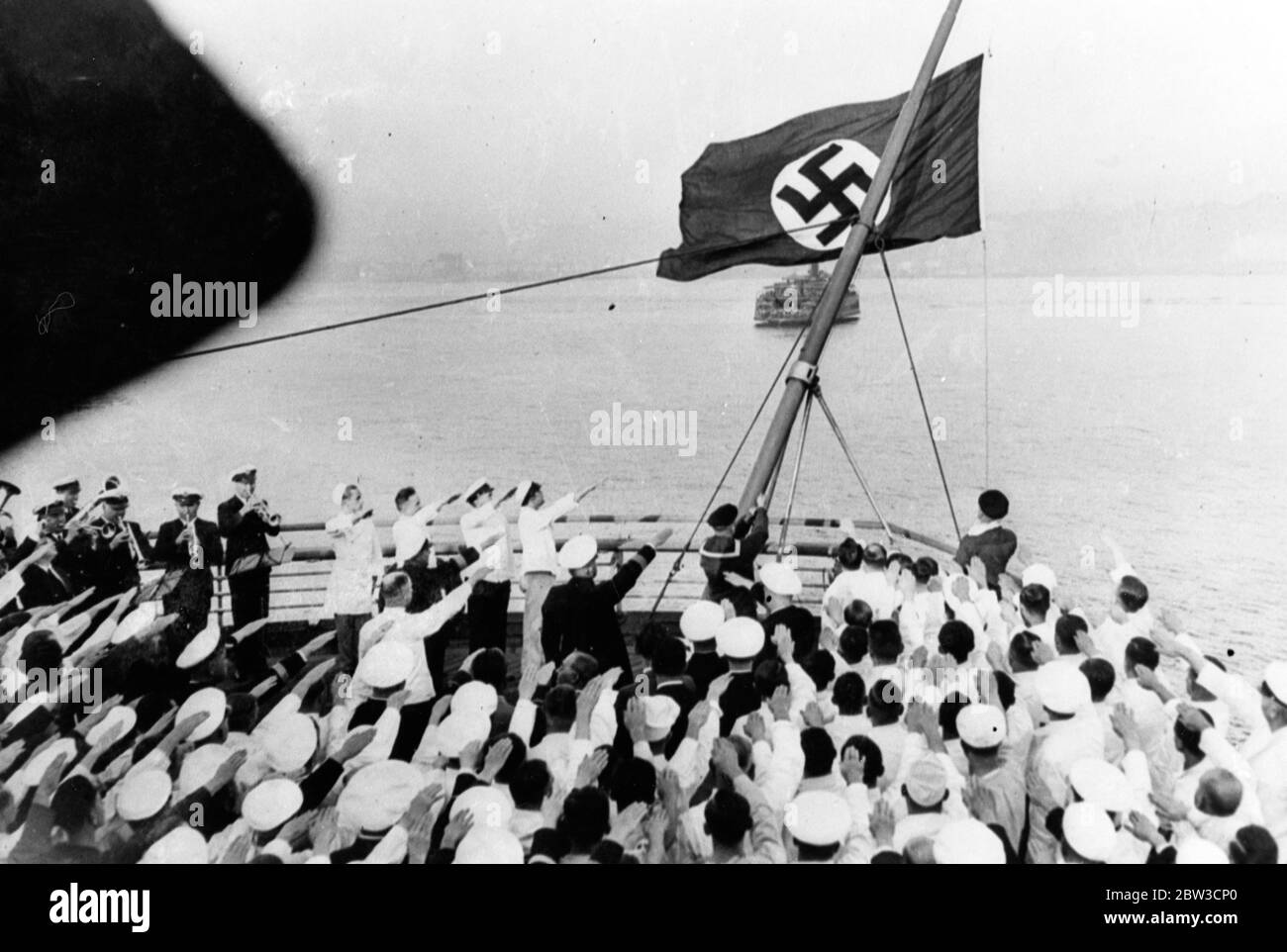 The Bremen New York . 1935 Stock Photo Alamy