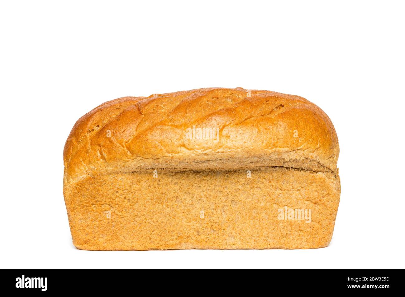 Loaf Of Unsliced Honey Wheat Bread Stock Photo Alamy