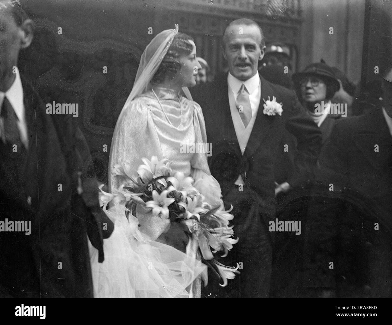 Doctor married at West End church . The wedding of Dr J Macpherson Lawrie and Miss Schweder took place at St Mark 's church , North Audley Street , London . 10 January 1935 Stock Photo