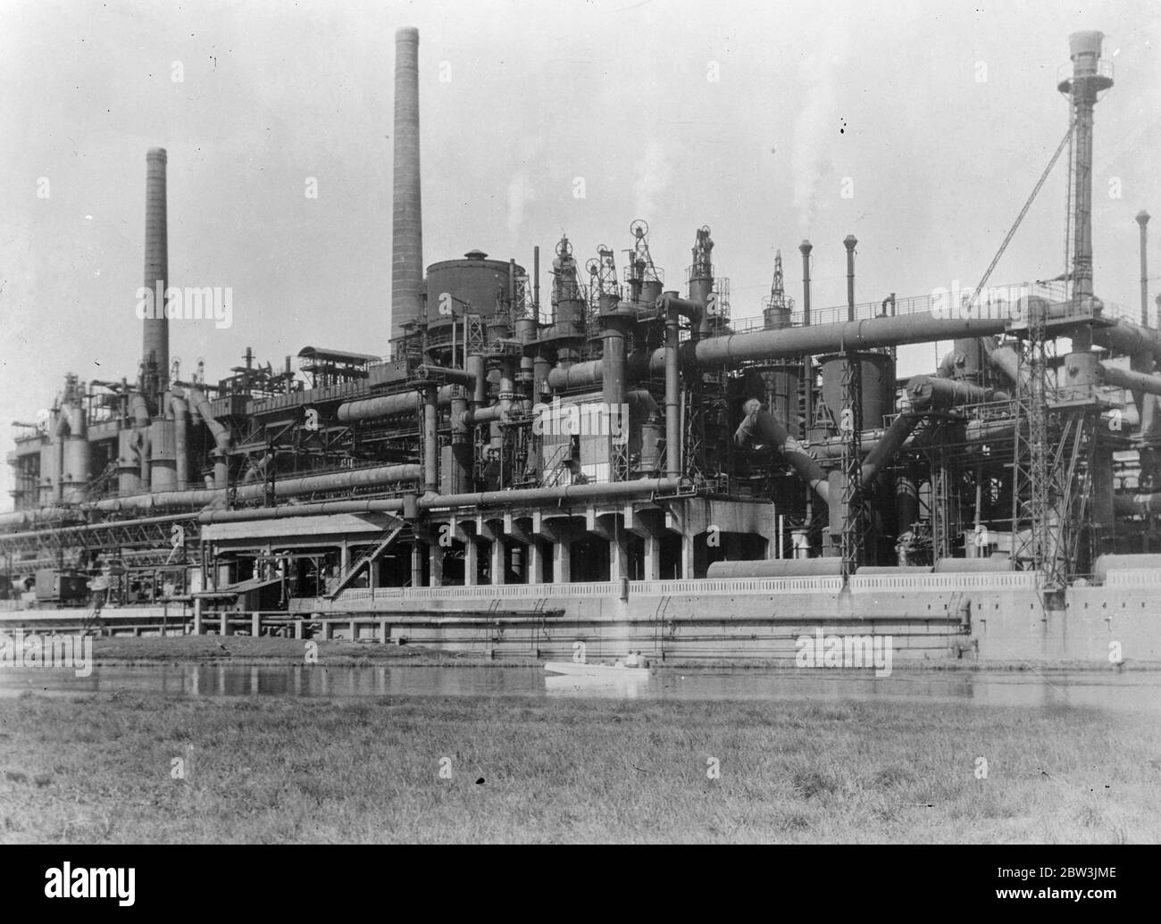 L'usine d'enrichissement d'oxygène dans la Ruhr Photo Stock - Alamy