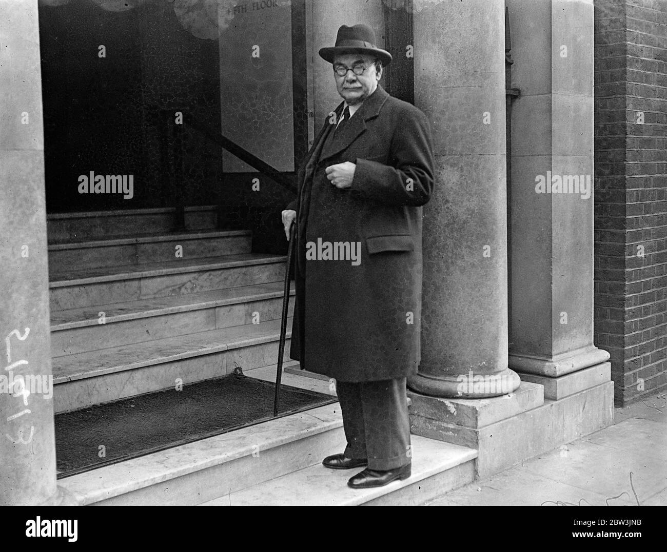 The Right Hon Tom Shaw . 18 March 1936 Stock Photo
