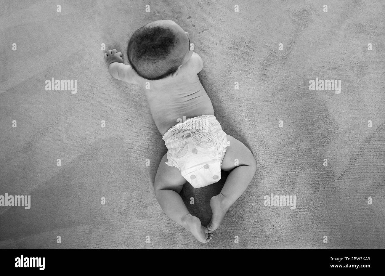 Baby in nappy hi-res stock photography and images - Alamy