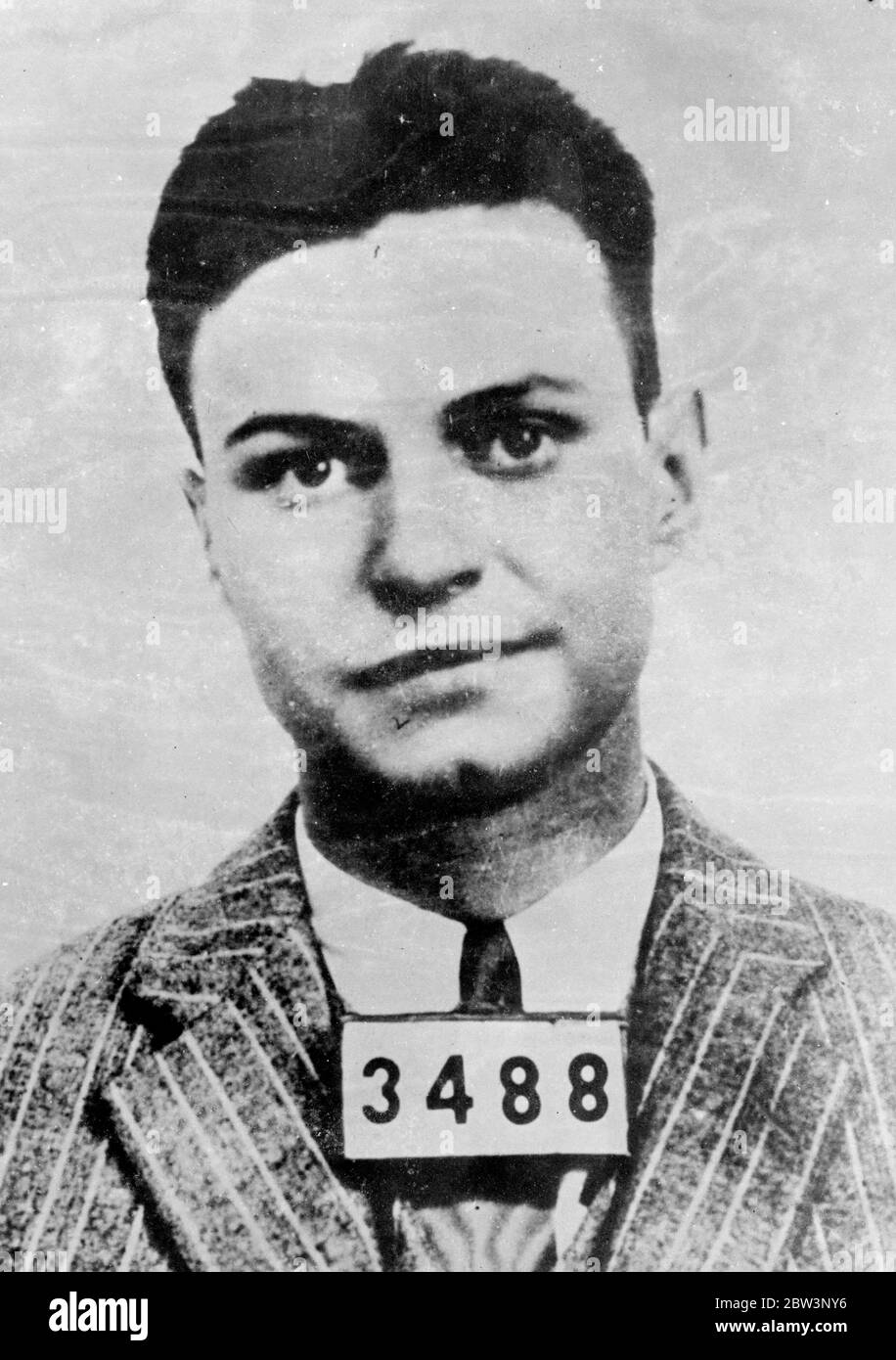 Thomas H Robinson , kidnapper of Mrs Stall , the beautiful society woman of Louisville ( Kentucky ) , has been captured at Glendale , California , after a 19 month hunt . By his arrest , states Mr Edgar Hoover , Head of the G Men , G men have completed their round up of public enemies in the United States. Robinson is on his way by air under guard to Lousiville where he will be confronted with Mrs Stoll , for whose release a £ 10 , 000 ransom was paid . Photo shows , Thomas H Robinson . 12 May 1936 Stock Photo