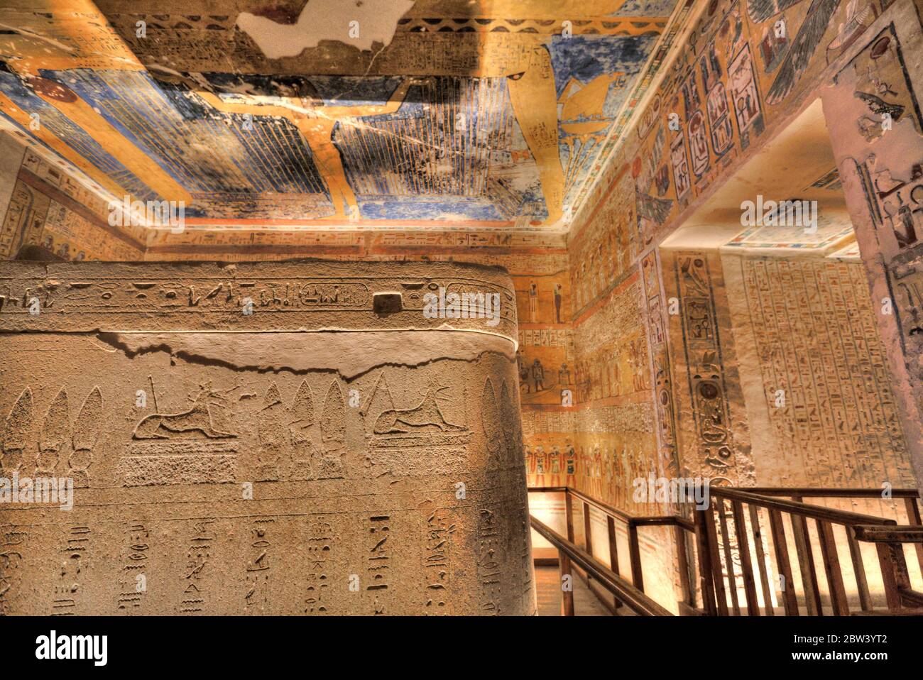 Kings Chamber Egypt High Resolution Stock Photography and Images Alamy