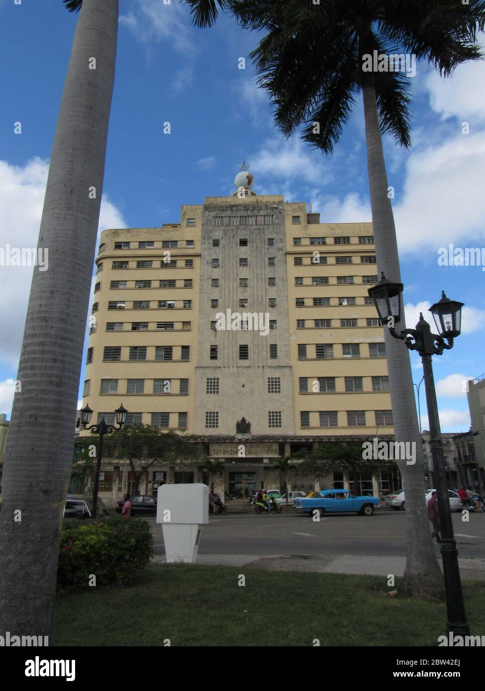 The Masonic Grand Lodge of Cuba in the city of Havana, 508 Avenue Salvador Allende, La Habana. Cuba Stock Photo