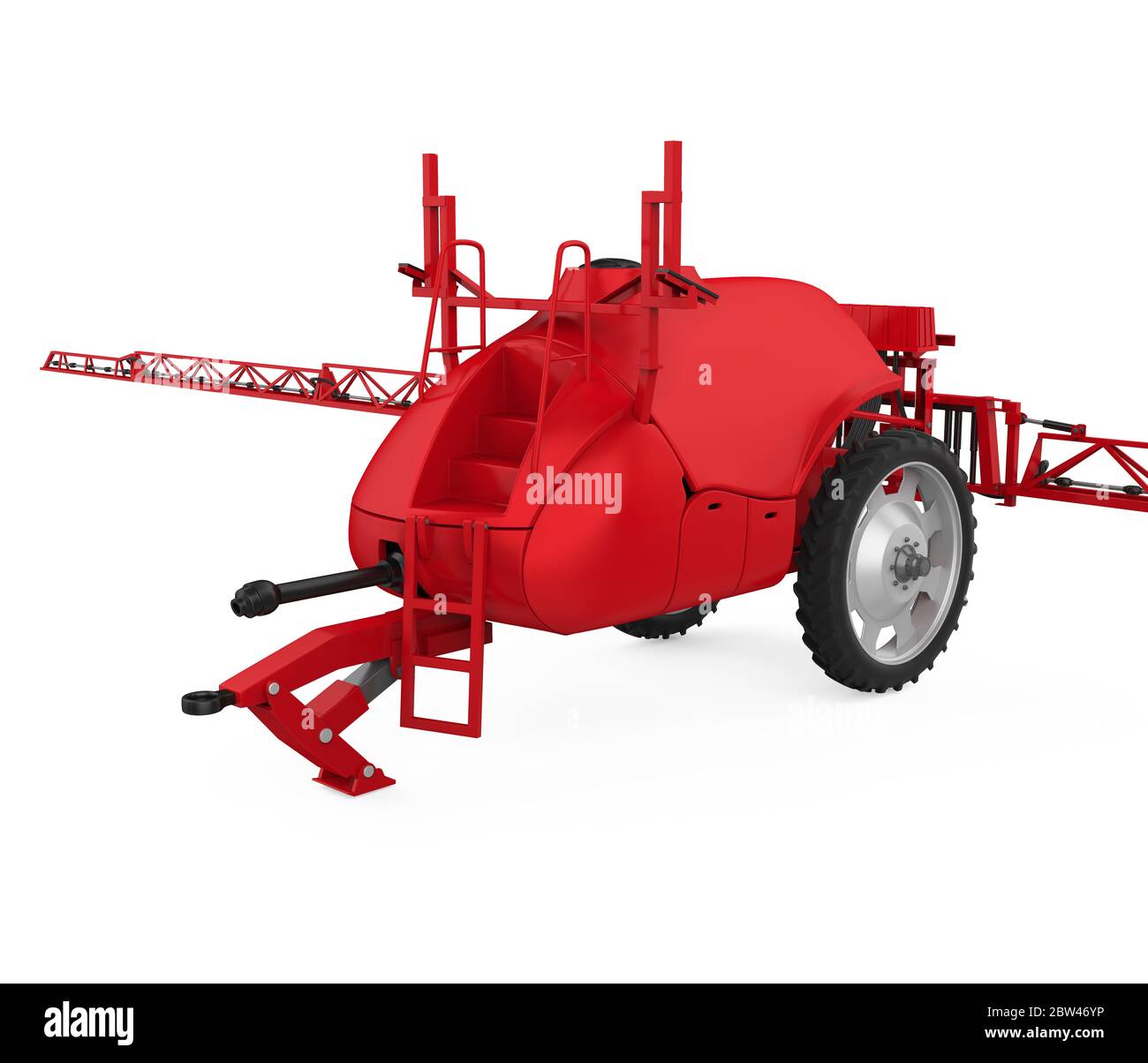 Selfpropelled Sprayer Isolated Stock Photo Alamy