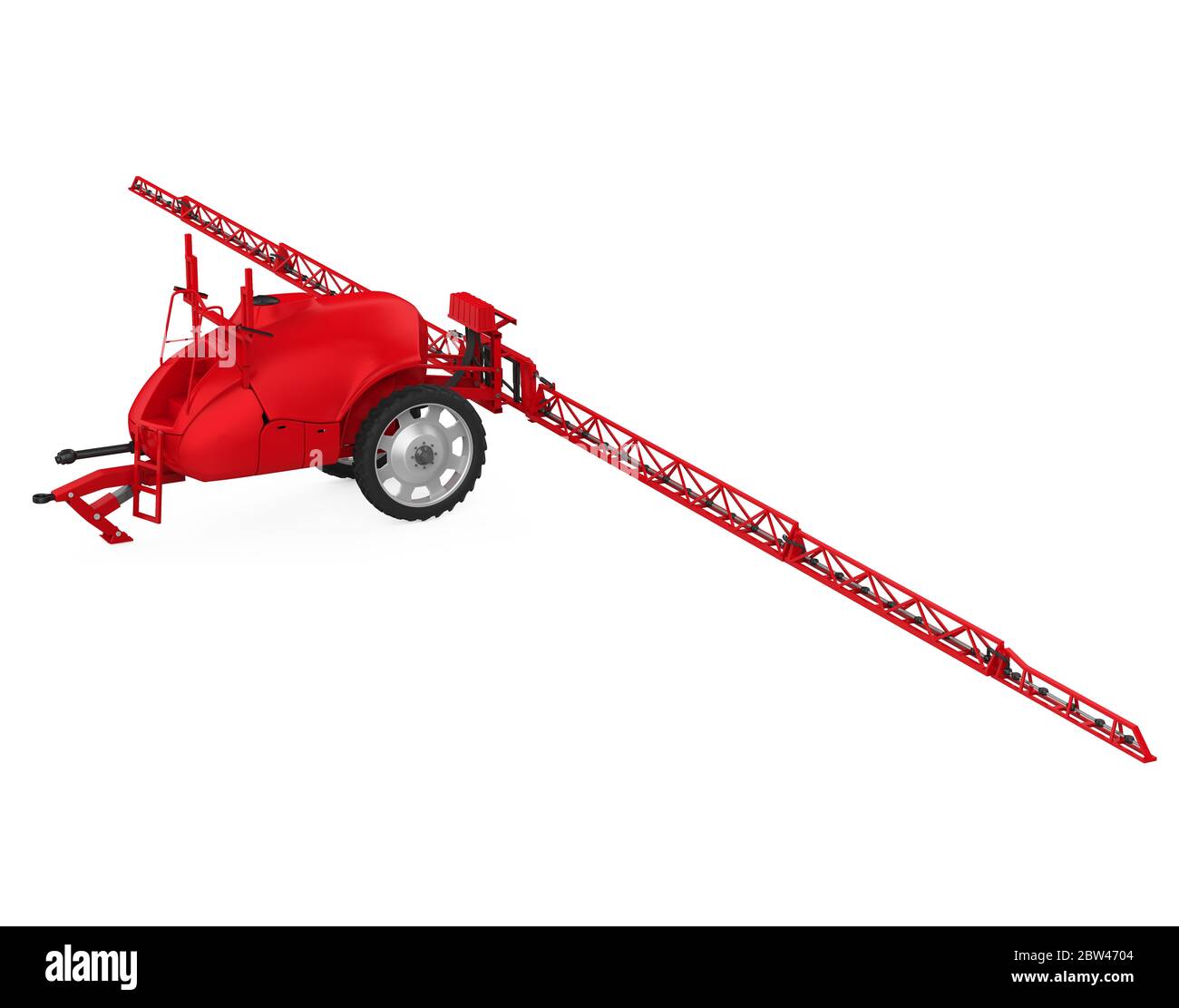 Selfpropelled Sprayer Isolated Stock Photo Alamy
