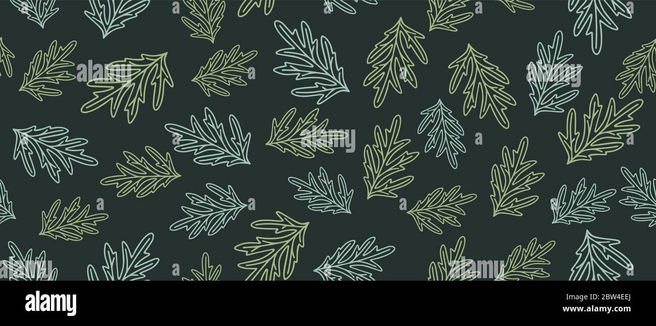 Green leaves background Stock Vector Image & Art - Alamy