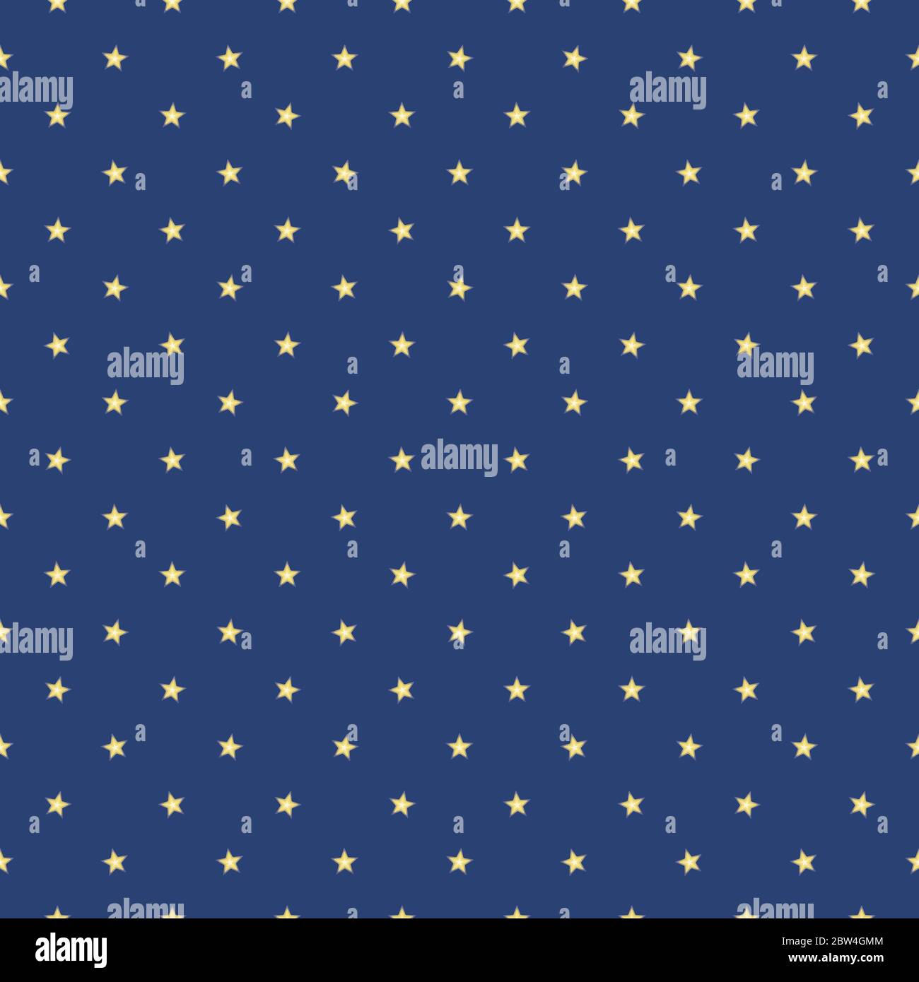 Seamless texture of blurred yellow spotted stars Stock Vector