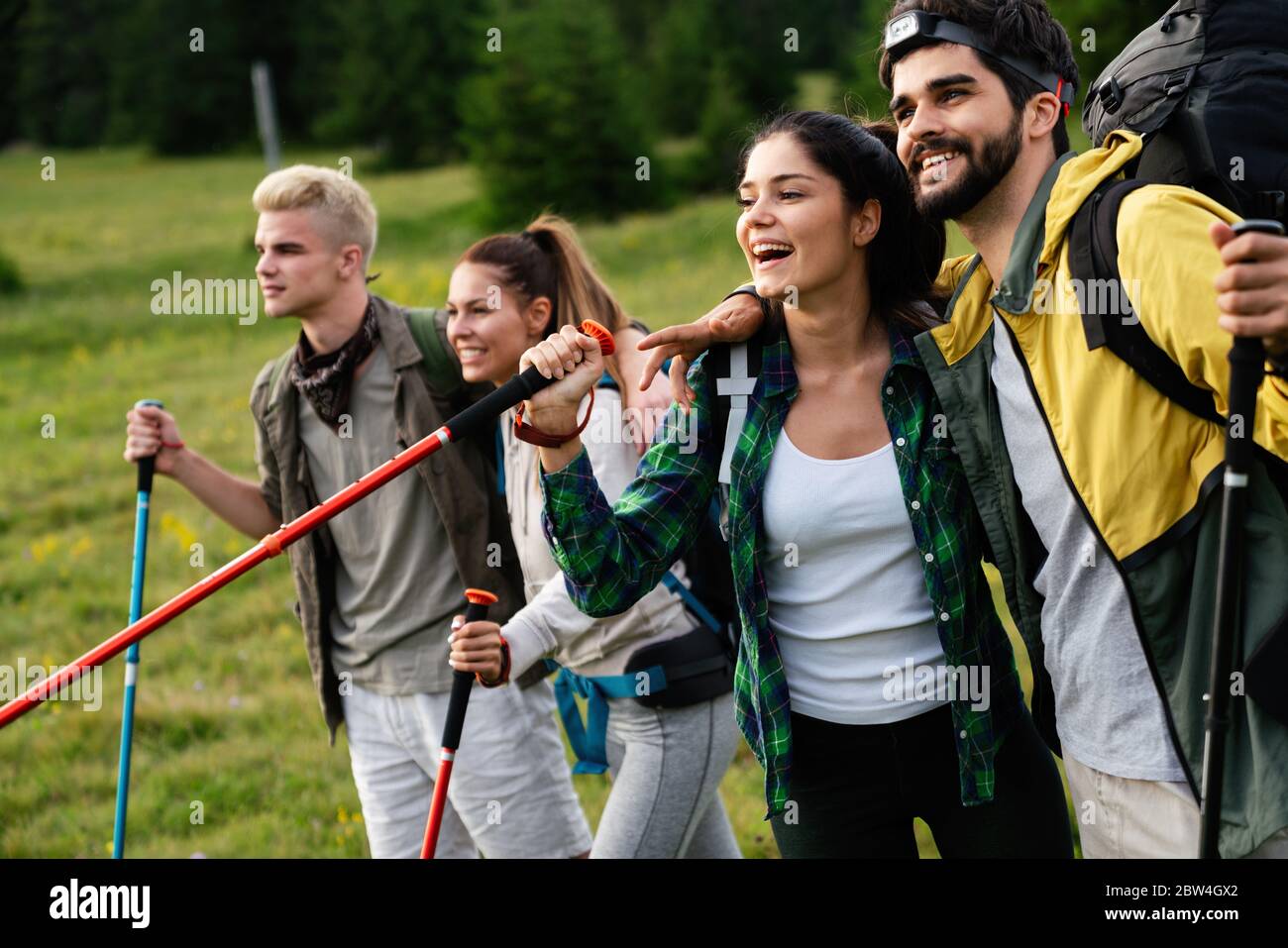 hiking camping trips