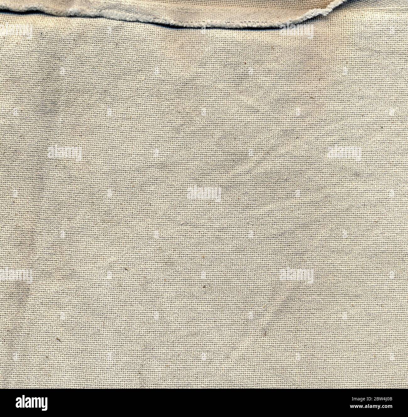 Thick sack linen structure, texture background Stock Photo