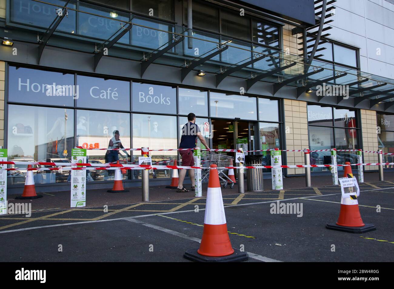 North London Uk 29 May 2020 Asda Living Store In Tottenham Hale North London Reopens After Covid 19 Lockdown Prime Minister Boris Johnson Has Said That From 15 June All Non Essential Retailers