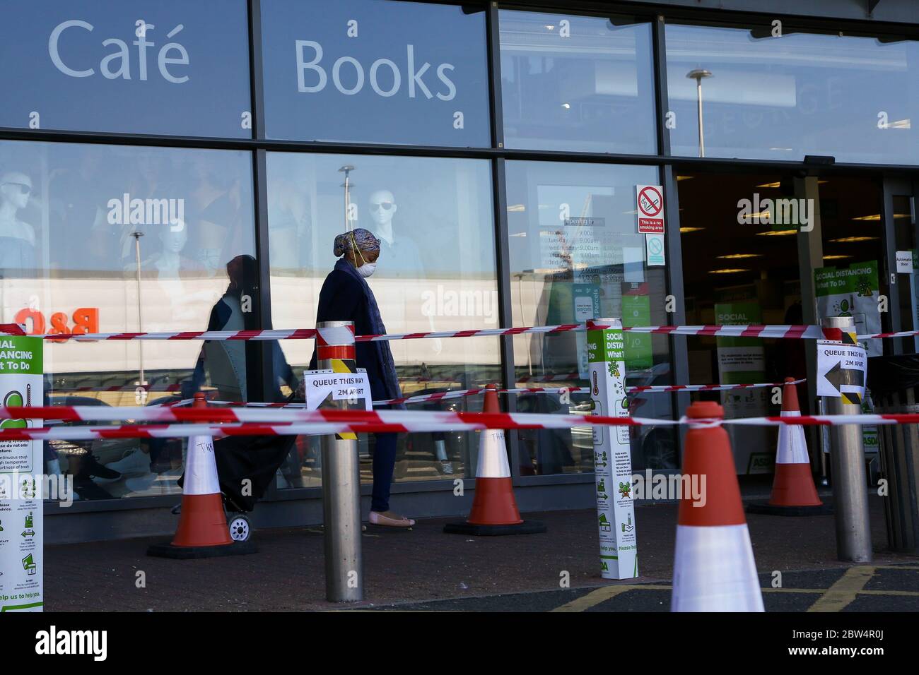 North London Uk 29 May 2020 Asda Living Store In Tottenham Hale North London Reopens After Covid 19 Lockdown Prime Minister Boris Johnson Has Said That From 15 June All Non Essential Retailers