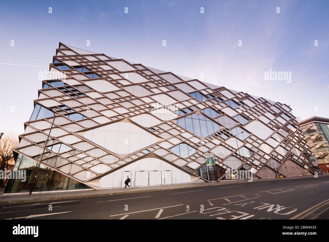SHEFFIELD, UK - JANUARY 20, 2020: The Diamond, built to house the