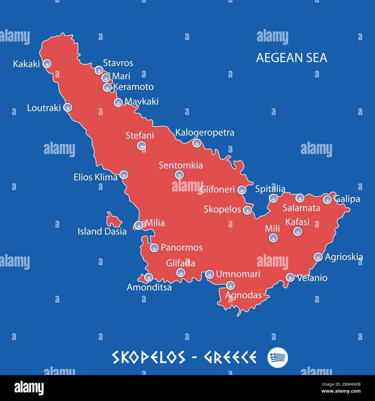 Map Of Skopelos Greece Island Of Skopelos In Greece Red Map Illustration In Colorful Stock Vector Image & Art - Alamy Map Of Skopelos Greece Island Of Skopelos In Greece Red Map Illustration In Colorful Stock Vector Image & Art - Alamy