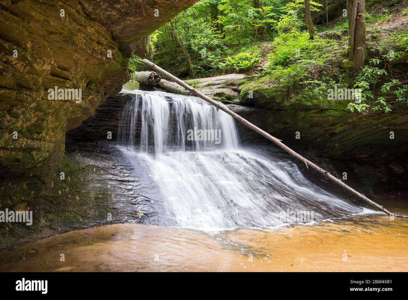 Creation Falls in Red River Gorge State Park Stock Photo - Alamy