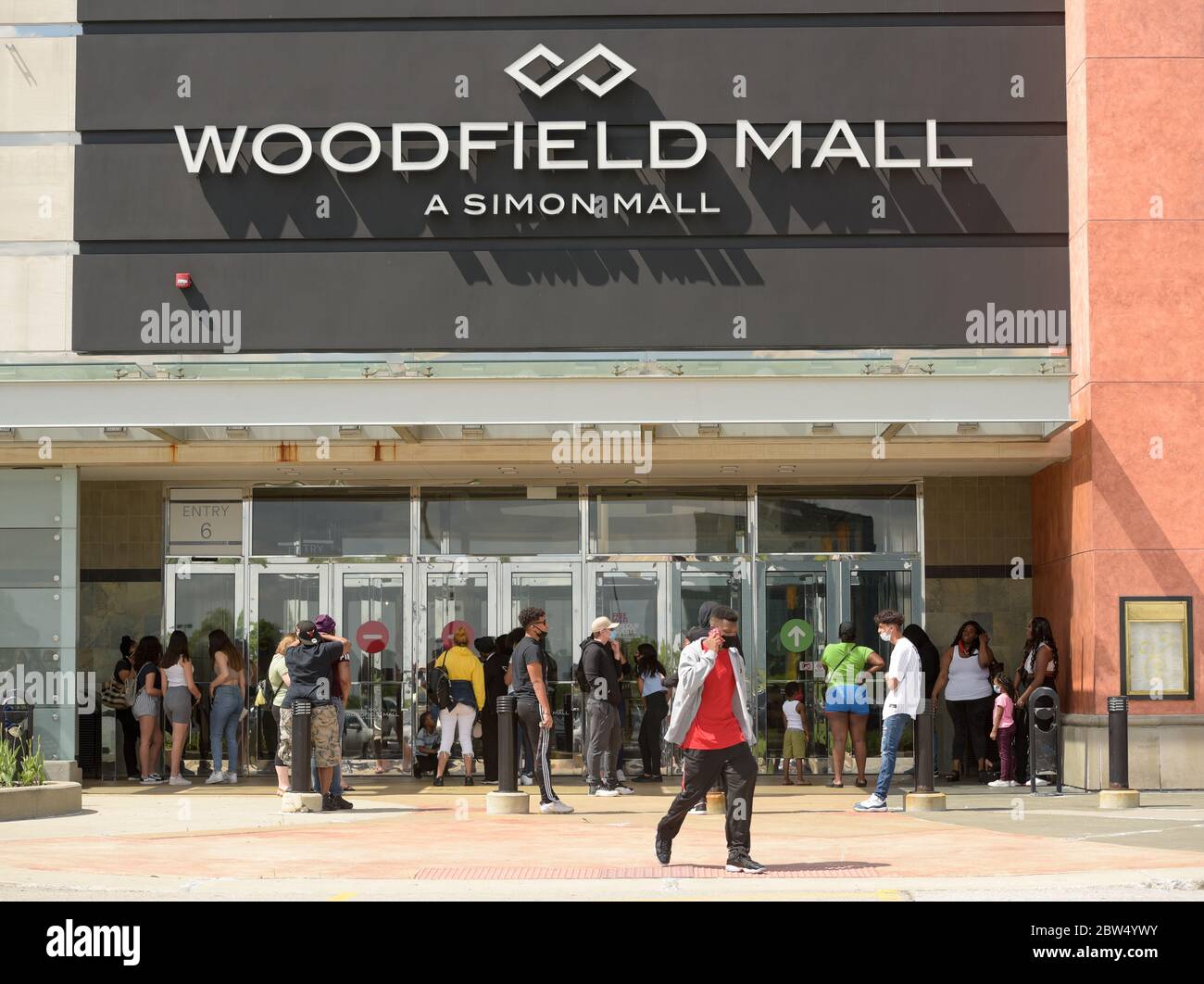 Woodfield Mall in Schaumburg, Illinois, United States