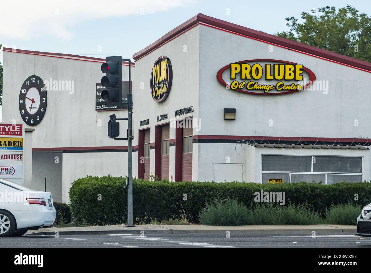 Pro Lube Oil Change store one of many businesses specializing in light