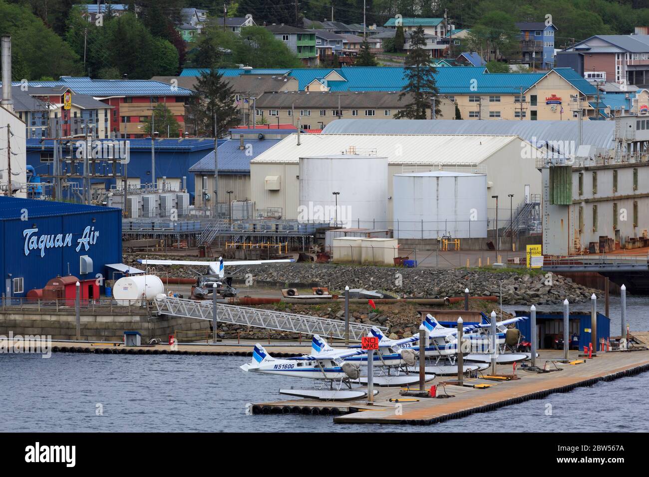 Float planes, Ketchikan, Alaska, USA Stock Photo Alamy