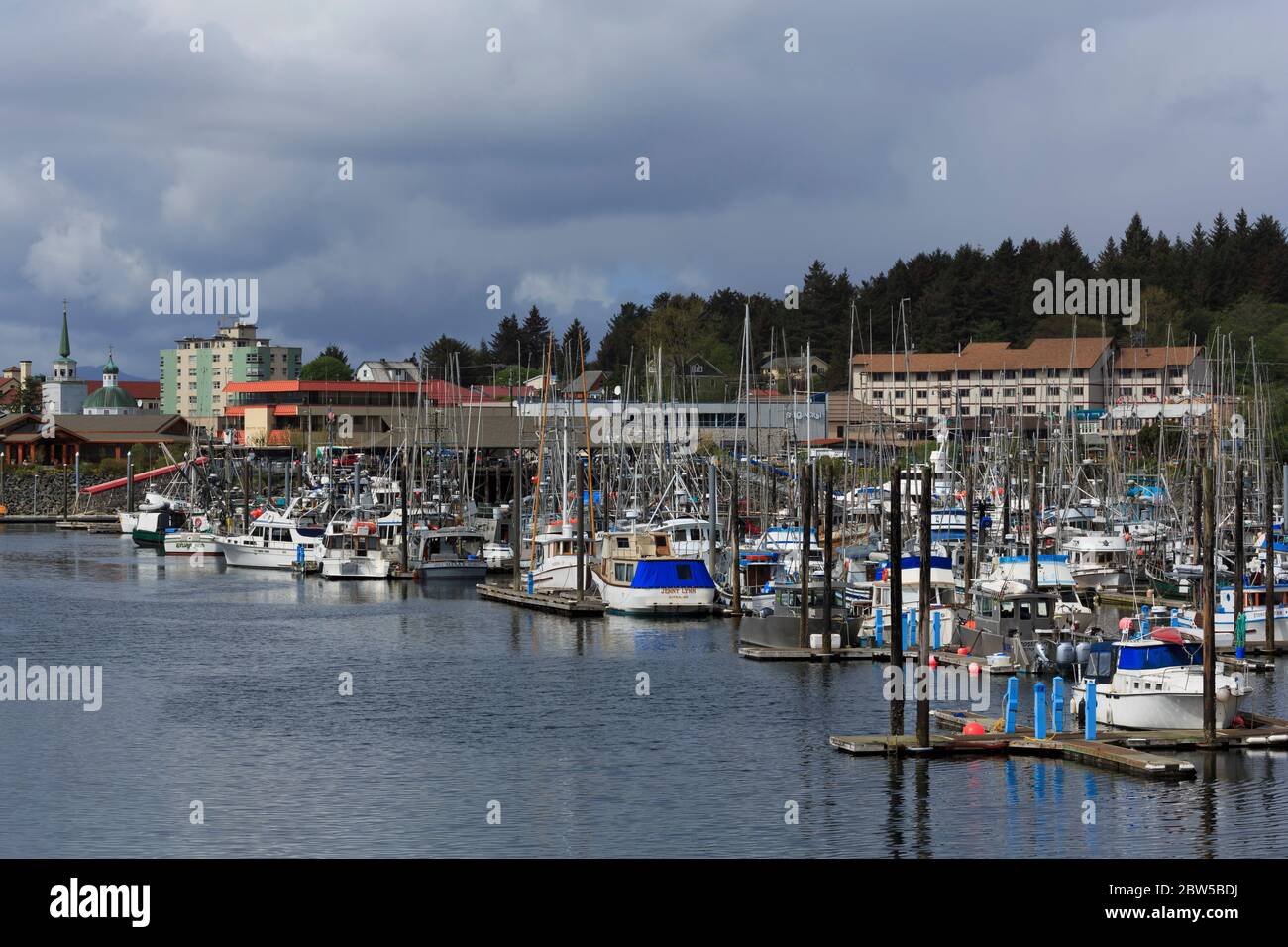 Crescent Harbor, Sitka, Alaska, USA Stock Photo - Alamy