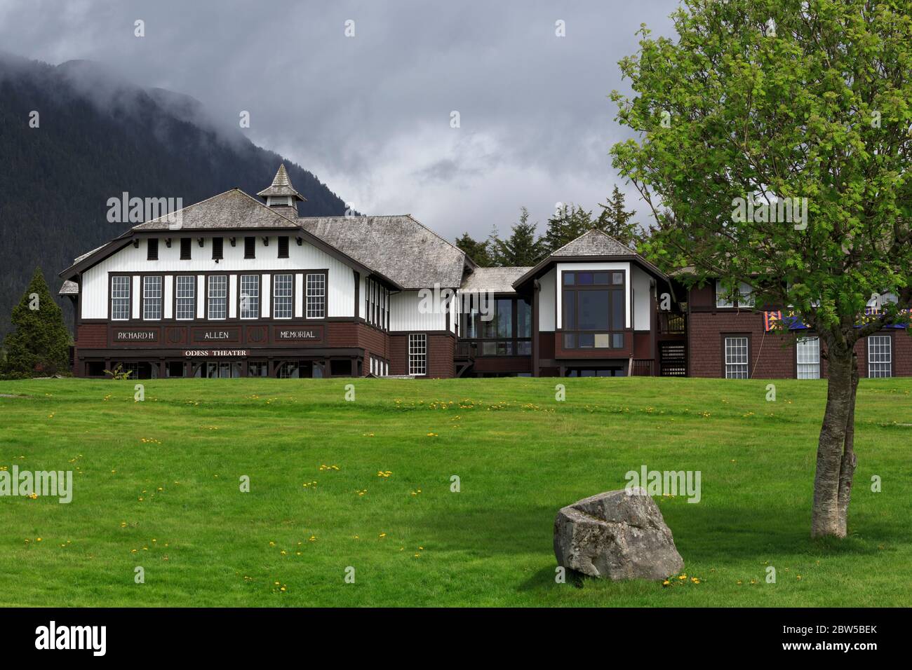 Odess Theater, Sitka, Alaska, USA Stock Photo Alamy