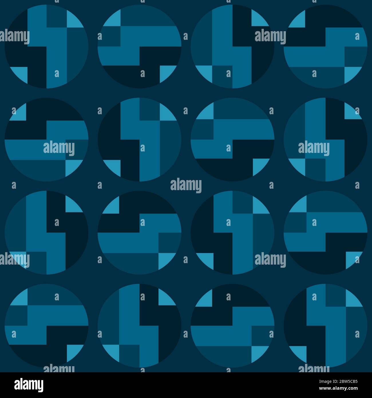 Simple Clean Round Geometric Pattern Simple abstract geometric design. Rounded repeated pattern for textile ...