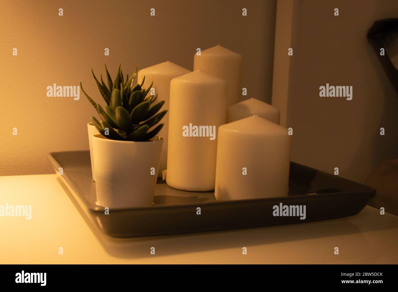 Bedroom table candle hires stock photography and images Alamy