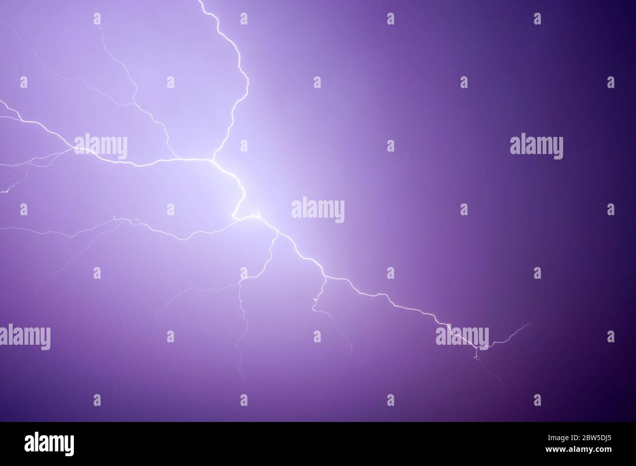 Dangerous lightning streaks across the sky Stock Photo Alamy