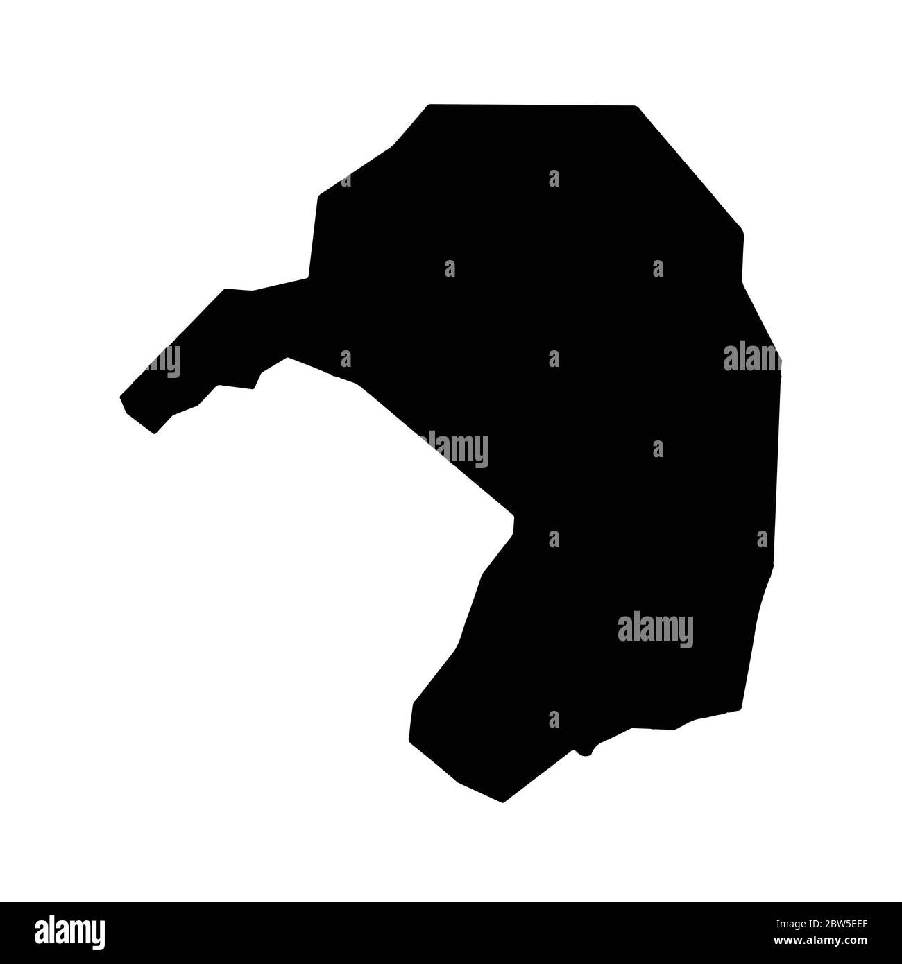 Kingsdown Vector Map Vector map Kingstown. Isolated vector Illustration. Black on White ...