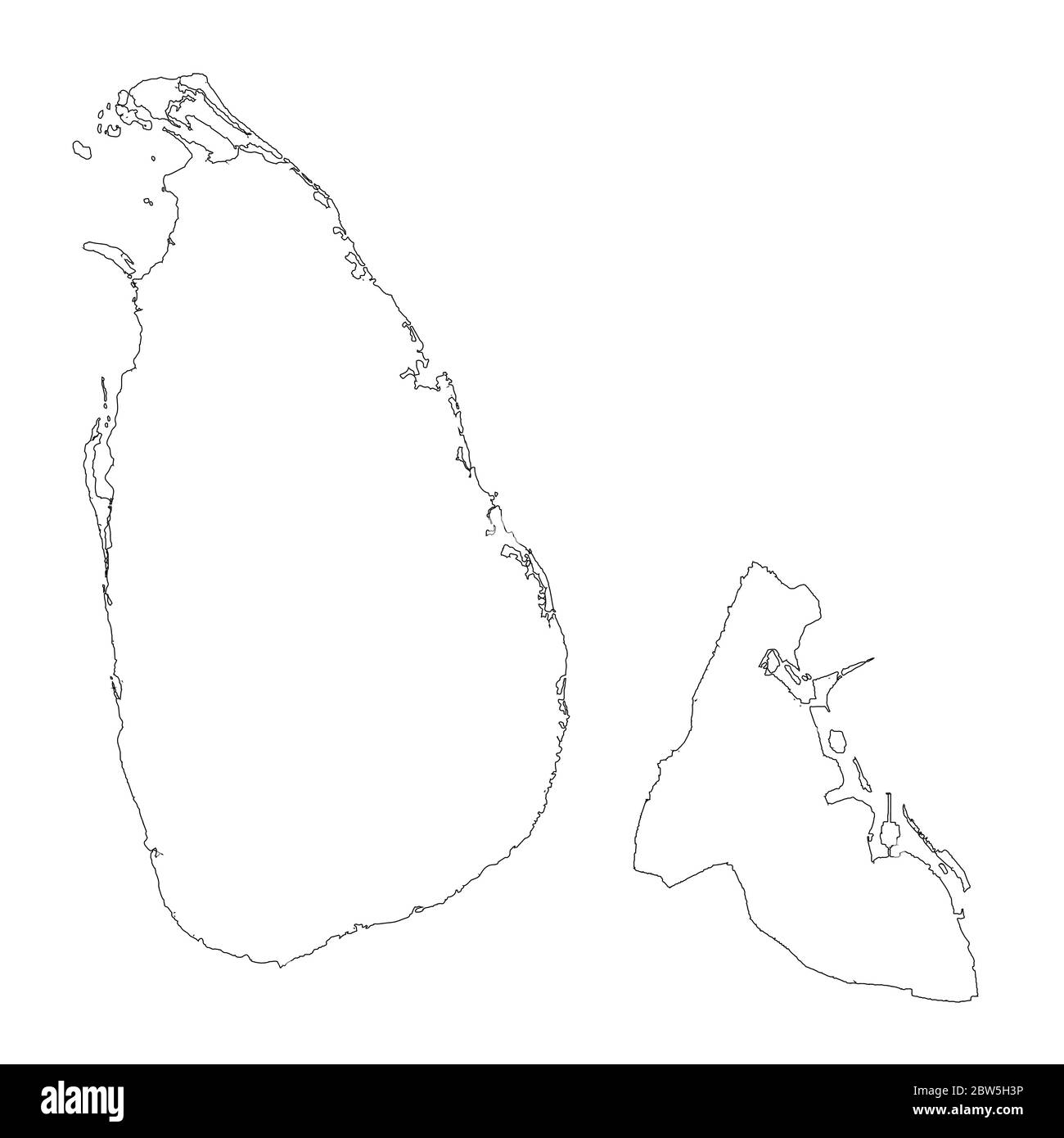 sri-lanka-outline-black-and-white-stock-photos-images-alamy