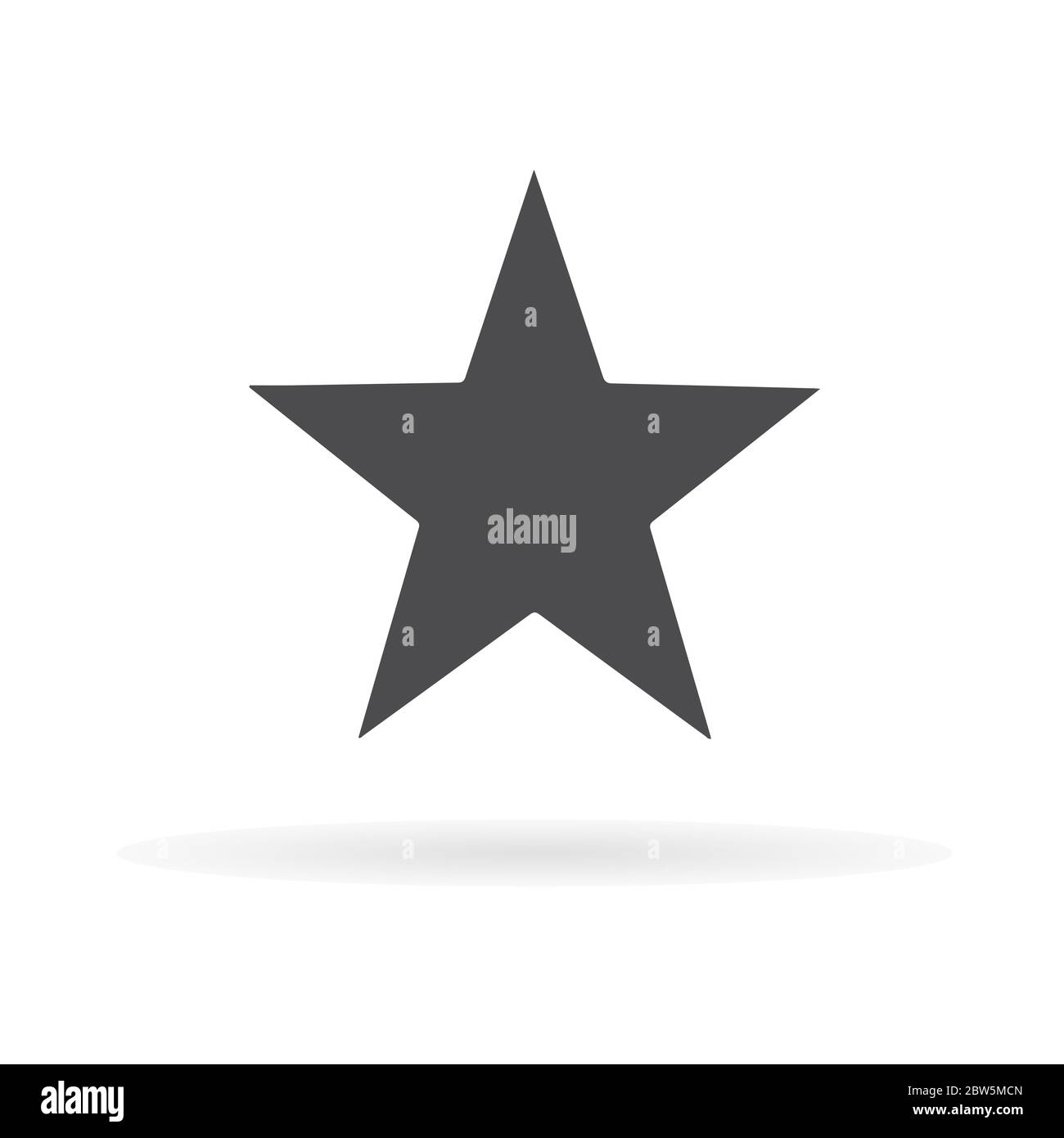 Star icon. Vector Illustration. Stock Vector