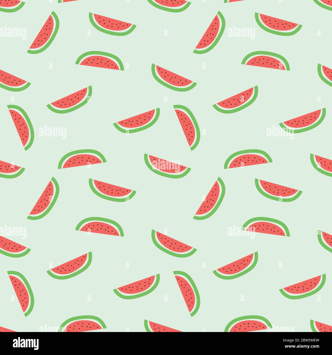 Seamless background with watermelon slices. Vector illustration Stock ...