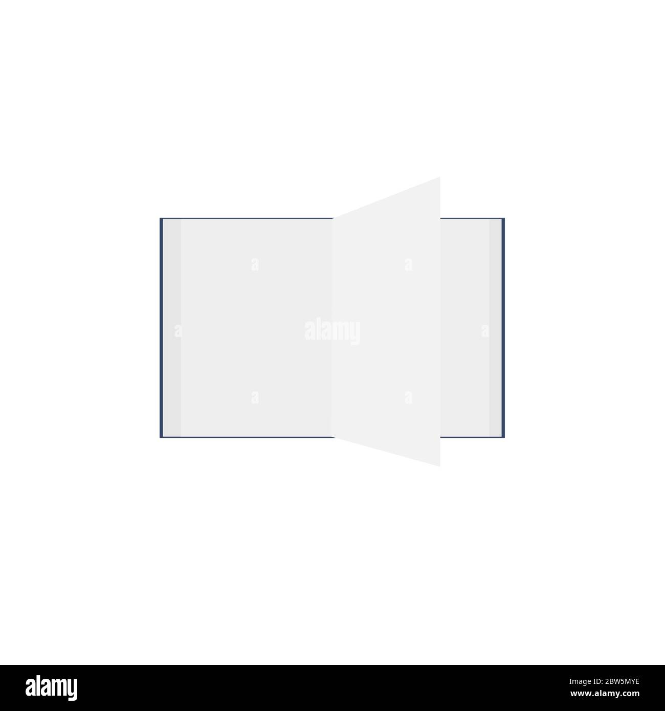 Book. Flat icons. Vector Illustration. Stock Vector
