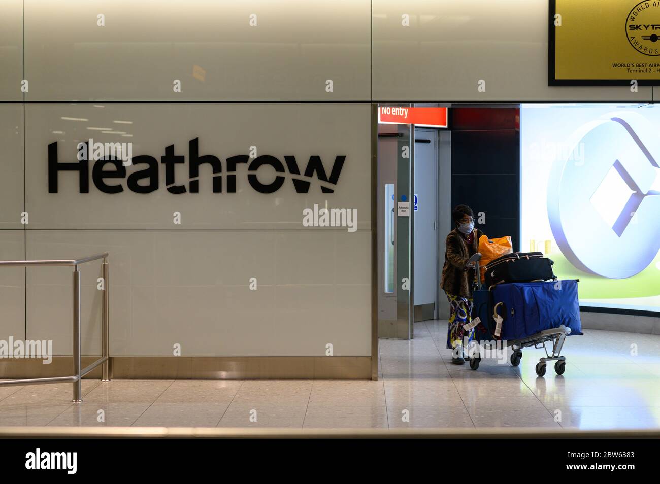 British passengers returning to Heathrow Terminal 2 on the penultimate