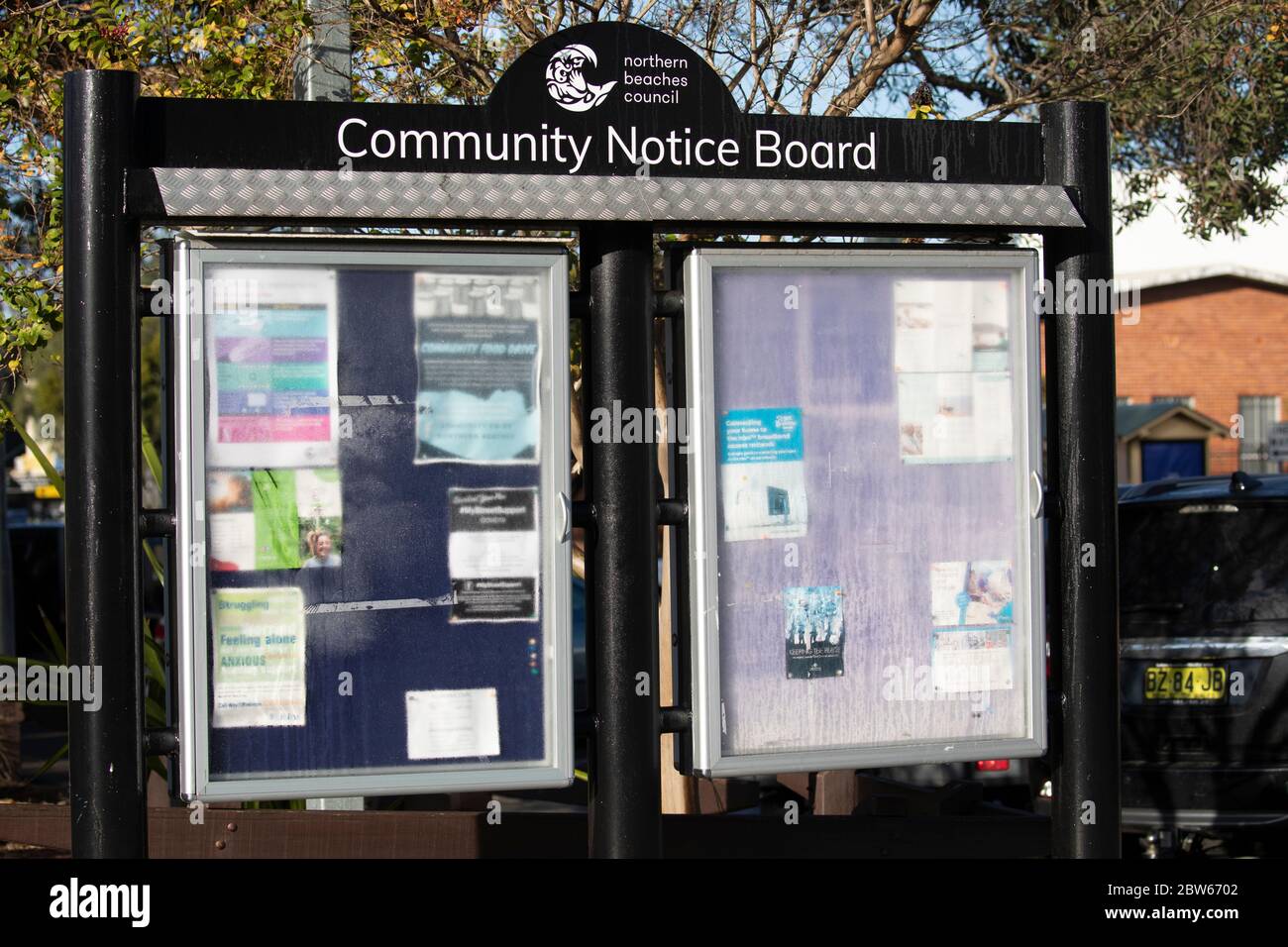 Public notice board posters hires stock photography and images Alamy