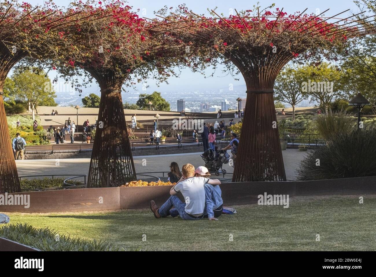 Getty museum los angeles view hi-res stock photography and images - Alamy