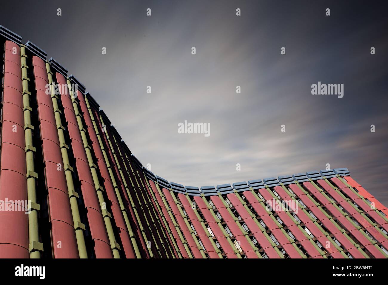 abstract architecture lines form Stock Photo