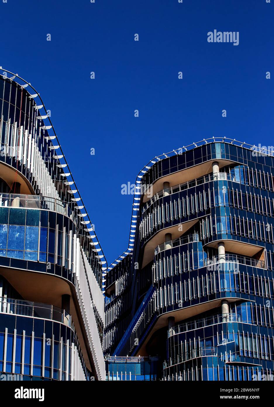 abstract architecture lines form Stock Photo
