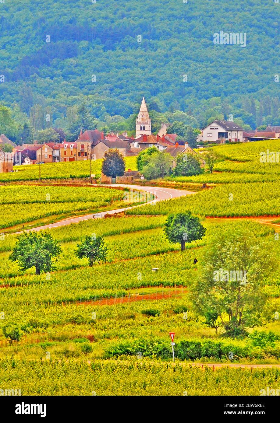 Cote d'or village hires stock photography and images Alamy